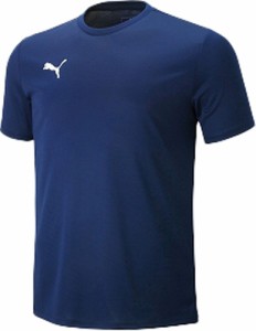 プーマ サッカー・フットサル用　トレーニングシャツ　半袖（ピーコート・サイズ：XXL） PUMA PAJ-656335-03-XXL返品種別A