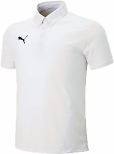 プーマ PAJ-656336-01-M サッカー・フットサル用　ポロシャツ　半袖（ホワイト・サイズ：M）PUMA[PAJ65633601M] 返品種別A