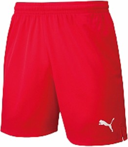 プーマ PJ-729972-01-120 ジュニア LIGA ゲームパンツ（プーマレッド/プーマホワイト・サイズ：120）PUMA[PJ72997201120] 返品種別A