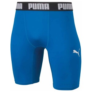 プーマ PAJ-656333-02-M メンズ コンプレッション ショートタイツ（エレクトリックブルー・サイズ：M）PUMA[PAJ65633302M] 返品種別A