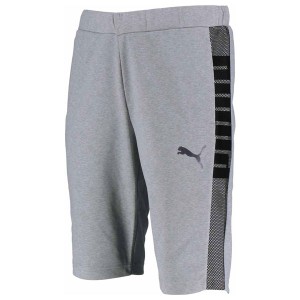 プーマ メンズ トレーニング ハーフパンツ（ライトグレー・サイズ：L） PUMA トレーニング ハーフパンツ PAJ-656357-04-L返品種別A