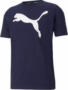 プーマ PJ-588860-06-L ACTIVE ビッグロゴ T シャツ（ピーコート・サイズ：L）PUMA[PJ58886006L] 返品種別A