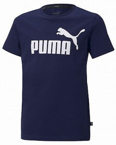 プーマ PJ-588982-06-140 ESS ロゴ Tシャツ（ピーコート・サイズ：140）PUMA[PJ58898206140] 返品種別A