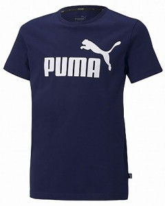 プーマ PJ-588982-06-150 ESS ロゴ Tシャツ（ピーコート・サイズ：150）PUMA[PJ58898206150] 返品種別A