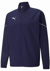 プーマ PJ-657644-06-XXL TEAMRISE ウーブンジャケット（ピーコート/プーマホワイト・サイズ：XXL）PUMA[PJ65764406XXL] 返品種別A