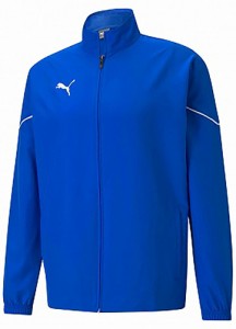 プーマ PJ-657644-02-M TEAMRISE ウーブンジャケット（エレクトリックブルーレモネード・サイズ：M）PUMA[PJ65764402M] 返品種別A