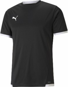 プーマ サッカー・フットサル用 ジュニア ゲームシャツ（プーマブラック・サイズ：S） PUMA TEAMLIGA PAJ-705150-03-S返品種別A