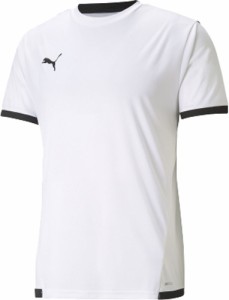 プーマ サッカー・フットサル用 ジュニア ゲームシャツ（プーマホワイト・サイズ：S） PUMA TEAMLIGA PAJ-705150-04-S返品種別A