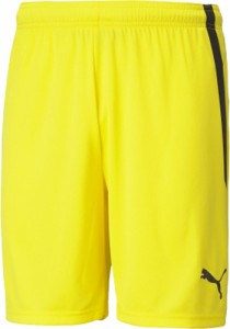 プーマ サッカー・フットサル用 ジュニア ゲームパンツ（サイバーイエロー・サイズ：XL） PUMA TEAMLIGA PAJ-705151-07-XL返品種別A