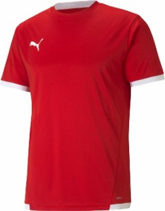 プーマ サッカー・フットサル用 ジュニア ゲームシャツ（プーマレッド・サイズ：XL） PUMA TEAMLIGA PAJ-705150-01-XL返品種別A