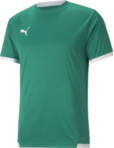 プーマ サッカー・フットサル用 ジュニア ゲームシャツ（ペッパーグリーン・サイズ：S） PUMA TEAMLIGA PAJ-705150-05-S返品種別A