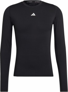 アディダス メンズ テックフィット トレーニング 長袖Tシャツ（ブラック・サイズ：J/S） adidas ADJ-IG435-HK2336-J/S返品種別A