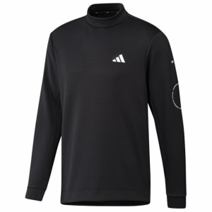 アディダス MKS17-HY0935-L AEROREADY アスレチック モックネック長袖シャツ（ブラック・サイズ：J/L）adidas[MKS17HY0935L] 返品種別A