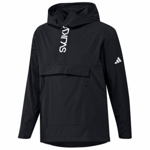 アディダス MKS26-HY0958-L WIND.RDY 防風 撥水ワーディング アノラック（ブラック・サイズ：J/L）adidas[MKS26HY0958L] 返品種別A