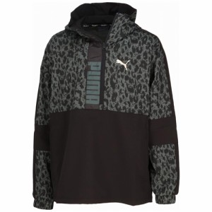 プーマ PJ-525202-01-XL メンズ トレーニング トレイン エッジ クロス ウーブン ハーフジップ ジャケット（PUMA BLACK・サイズ：XL）PUMA