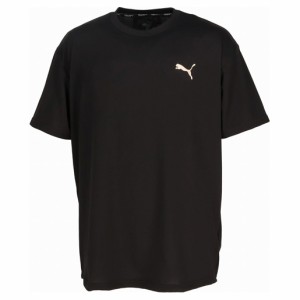 プーマ PJ-525198-01-L メンズ トレーニング トレイン エッジ 半袖 Tシャツ（PUMA BLACK・サイズ：L）PUMA[PJ52519801L] 返品種別A