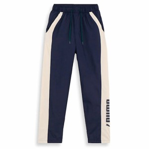 プーマ ウィメンズ トレーニング トリコット ウーブンパンツ 裏起毛（PUMA NAVY・サイズ：M） PUMA PJ-524295-06-M返品種別A