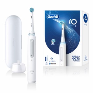 ブラウン IOG41A61KWT 電動歯ブラシ　（クワイトホワイト）BRAUN　Oral-B（オーラルB）iOシリーズ iO4[IOG41A61KWT] 返品種別A