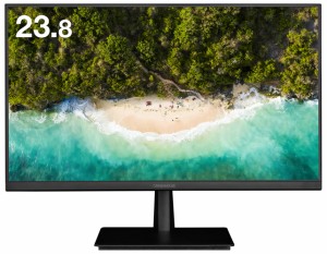 グリーンハウス GH-LCW24M-BK 23.8型 LED液晶ディスプレイ（ワイドフルHD対応/FSAパネル(ノングレア)/アナログRGB・HDMI/スピーカー搭載