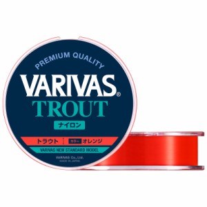 バリバス VARIVASトラウト ナイロン 100m オレンジ(1号/4lb) VARIVASトラウト ナイロン 100m(1ゴウ/4lb)返品種別A