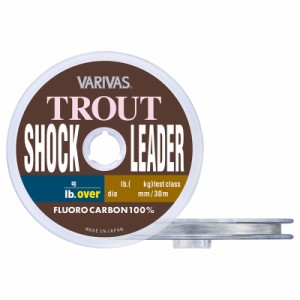 バリバス トラウト ショックリーダー 30m ナチュラル(2号/8lb OVER) トラウト ショックリーダー 30m(2ゴウ/8lb)返品種別A