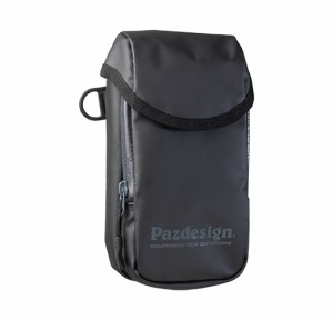 パズデザイン PAC-319(BK) ターポリンモバイルポーチII(ブラック)Pazdesign TARPAULIN MOBILE POUCH[PAC319BK] 返品種別A