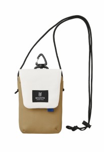 ミレスト MLS813-WH Hutte　モバイルポーチMILESTO[MLS813WH] 返品種別B