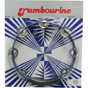 マックストーン MM-14H-BLU モンキータンバリン（ブルー）アルミ  10インチTAMBOURINES[MM14HBLUキクタニ] 返品種別A