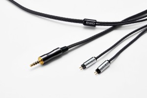 オーブ イヤホン用リケーブル(1.2m)【Custom IEM 2pin⇔2.5mm4極(バランス)ストレートプラグ】 CF-N-2G-CI2PIN 2.5返品種別A