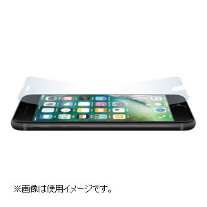 パワーサポート PBY-01 iPhone SE（第2世代）/8/7用 AFPクリスタルフィルムセット 平面保護[PBY01] 返品種別A