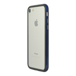 パワーサポート PBY-40 iPhone SE（第2世代）/8/7用 バンパーケース Arc bumper（ブルーメタル）[PBY40] 返品種別A