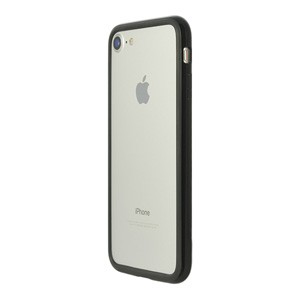 パワーサポート PBY-41 iPhone SE（第2世代）/8/7用 バンパーケース Arc bumper（ピアノブラック）[PBY41] 返品種別A