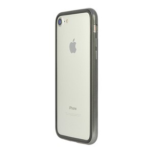 パワーサポート PBY-42 iPhone SE（第2世代）/8/7用 バンパーケース Arc bumper（クロームブラック）[PBY42] 返品種別A