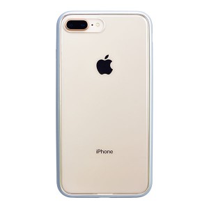 パワーサポート iPhone8 Plus / 7 Plus用 ハイブリッドケース ショックプルーフ エアージャケット（Rubber Silver）  PBK-50返品種別A