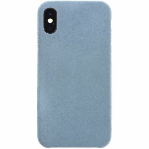 パワーサポート iPhone XS/X用 ウルトラスエード エアージャケット（スカイ） Ultrasuede Air Jacket for iPhone X PGK-82返品種別A