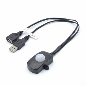 JTT USENS-BK USB人感センサー（ブラック）[USENSBK] 返品種別A