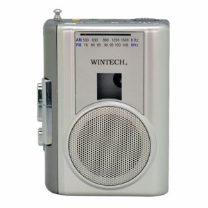 WINTECH PCT-02RM ラジオ付テープレコーダーWINTECH[PCT02RM] 返品種別A