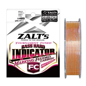 ラインシステム Z3108E ザルツ INDICATOR フロロカーボン 100yds(2.0号/8lb)ZALT's インジケータ[Z3108Eラインシステム] 返品種別B