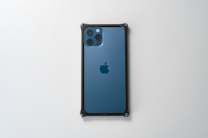 GILD design GI-428B iPhone12/12 Pro用 ソリッドバンパー（ブラック）[GI428B] 返品種別A