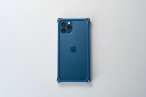 GILD design GI-428MBL iPhone12/12 Pro用 ソリッドバンパー（マットブルー）[GI428MBL] 返品種別A