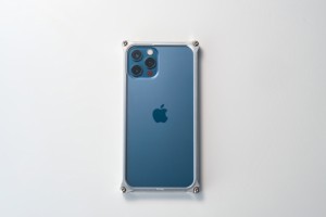 GILD design GI-430S iPhone12 Pro Max用 ソリッドバンパー（シルバー）[GI430S] 返品種別A