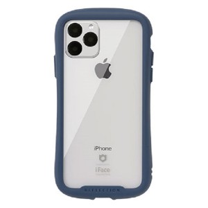 Hamee 41-907320 iPhone 11 Pro用 IFACE REFLECTION 強化ガラス クリアケース（ネイビー）[41907320] 返品種別A