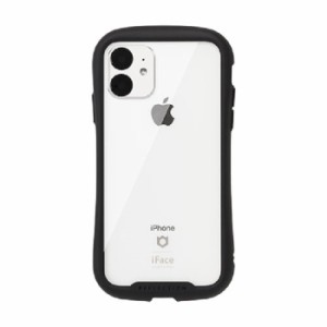 Hamee 41-907351 iPhone 11用 IFACE REFLECTION 強化ガラス クリアケース（ブラック）[41907351] 返品種別A