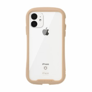 Hamee 41-907399 iPhone 11用 IFACE REFLECTION 強化ガラス クリアケース（ベージュ）[41907399] 返品種別A