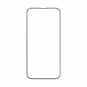 Hamee 41-946503 iPhone 14 / 13 / 13 Pro 用 ラウンドエッジ強化ガラス画面保護シート IFACE （ブラック）[41946503] 返品種別A