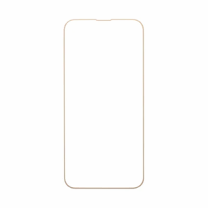 Hamee 41-946510 iPhone 14 / 13 / 13 Pro 用 ラウンドエッジ強化ガラス画面保護シート IFACE （ベージュ）[41946510] 返品種別A