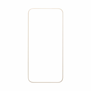 Hamee 41-946572 iPhone 14 Pro Max（6.7インチ）用 ラウンドエッジ強化ガラス画面保護シート IFACE（ベージュ）[41946572] 返品種別A