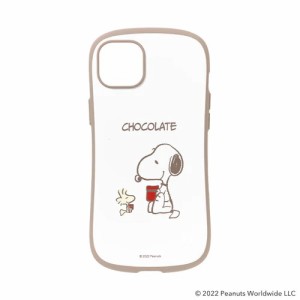 Hamee iPhone 14 Plus用 ハイブリッドケース IFACE FIRST CLASS PEANUTS(ピーナッツ スヌーピー/チョコレート)  41-947500返品種別A