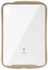 Hamee 41-949603 iPad mini（第6世代/2021）用 ハイブリッドケース IFACE REFLECTION （ベージュ）[41949603] 返品種別A