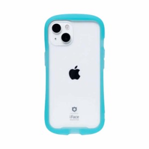 Hamee 41-953938 iPhone 13用 ガラスケース iFace REFLECTION（クリアブルー）[41953938] 返品種別A